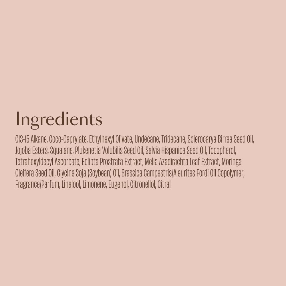 VEGAMOUR HYDR-8 Weightless Repair Oil | Strengthens, Smooths and Adds Shine with Marula Oil and Vitamin C | For All Hair Types | Formulated Without Silicones, Vegan and Cruelty-Free (1.7 Fl Oz)