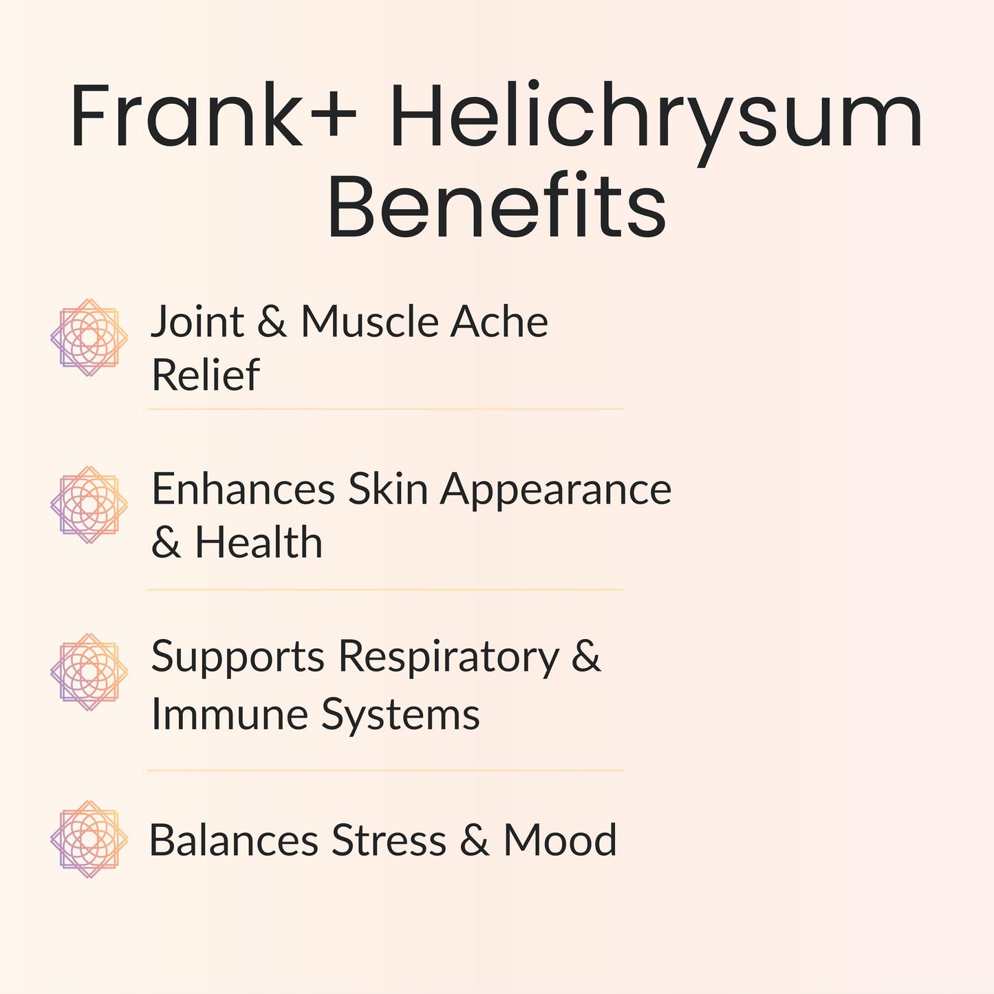 Vitality Extracts Frank+ Helichrysum Essential Oil Blend - 30ml Spray Bottle, Frankincense Boswellia Seratta, Aromatherapy, Soft Skin, Relief from Daily Aches & Soreness, Natural