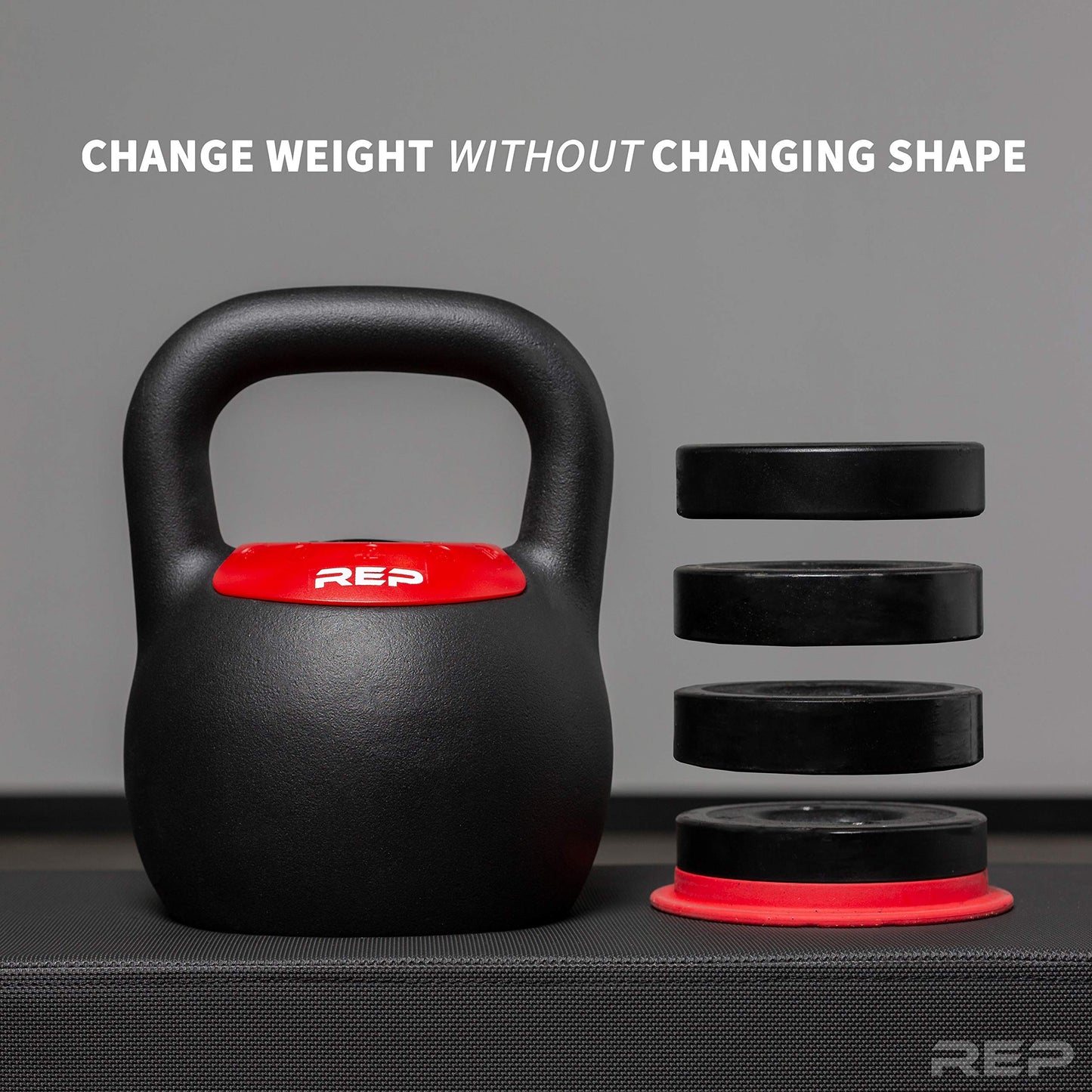 Adjustable Kettlebell with Matte Powder Coating - 40lb