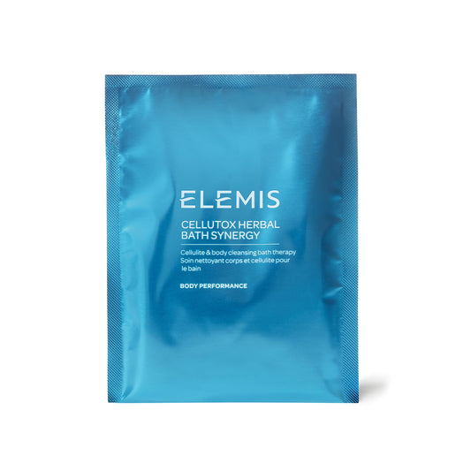 ELEMIS Cellutox Herbal Bath Synergy, 10-Pack Detoxifying Herbal Bath Sachets for Smoother Skin