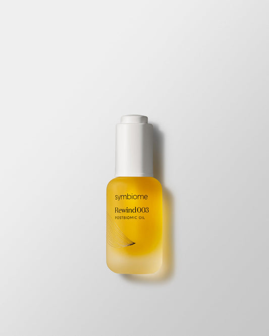 symbiome Rewind003 Age-Defying Face Oil, Stimulating and Rehydrating Skin Oil for the Face, Postbiomic Blend Face Oil Moisturizer, Vegan & Organic Face Oil, 30mL