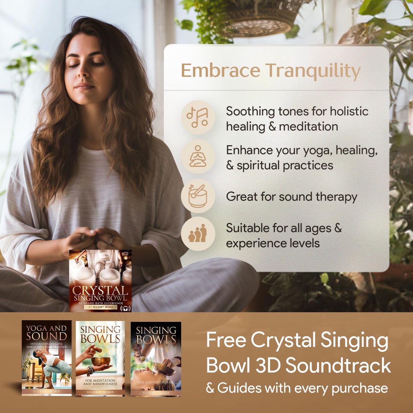 Handmade Tibetan Etched Singing Bowl Set – Sound Bowl & Meditation Bowl with Cushion, Mallet & Guide – Vibrational Healing Instruments – Chakra Healing Tools – Mindfulness Gift Set