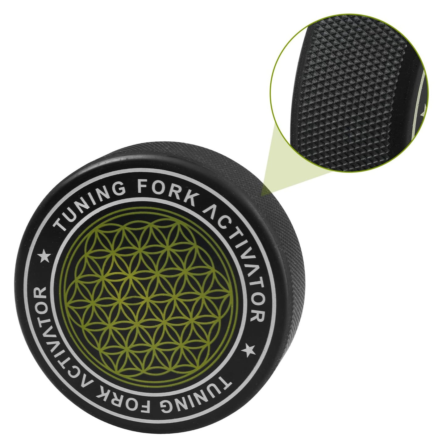 GOGHOST Tuning Fork Activator, Creates Minimal Noise and a Sustained Tone, Rubber Tuning Fork Activator