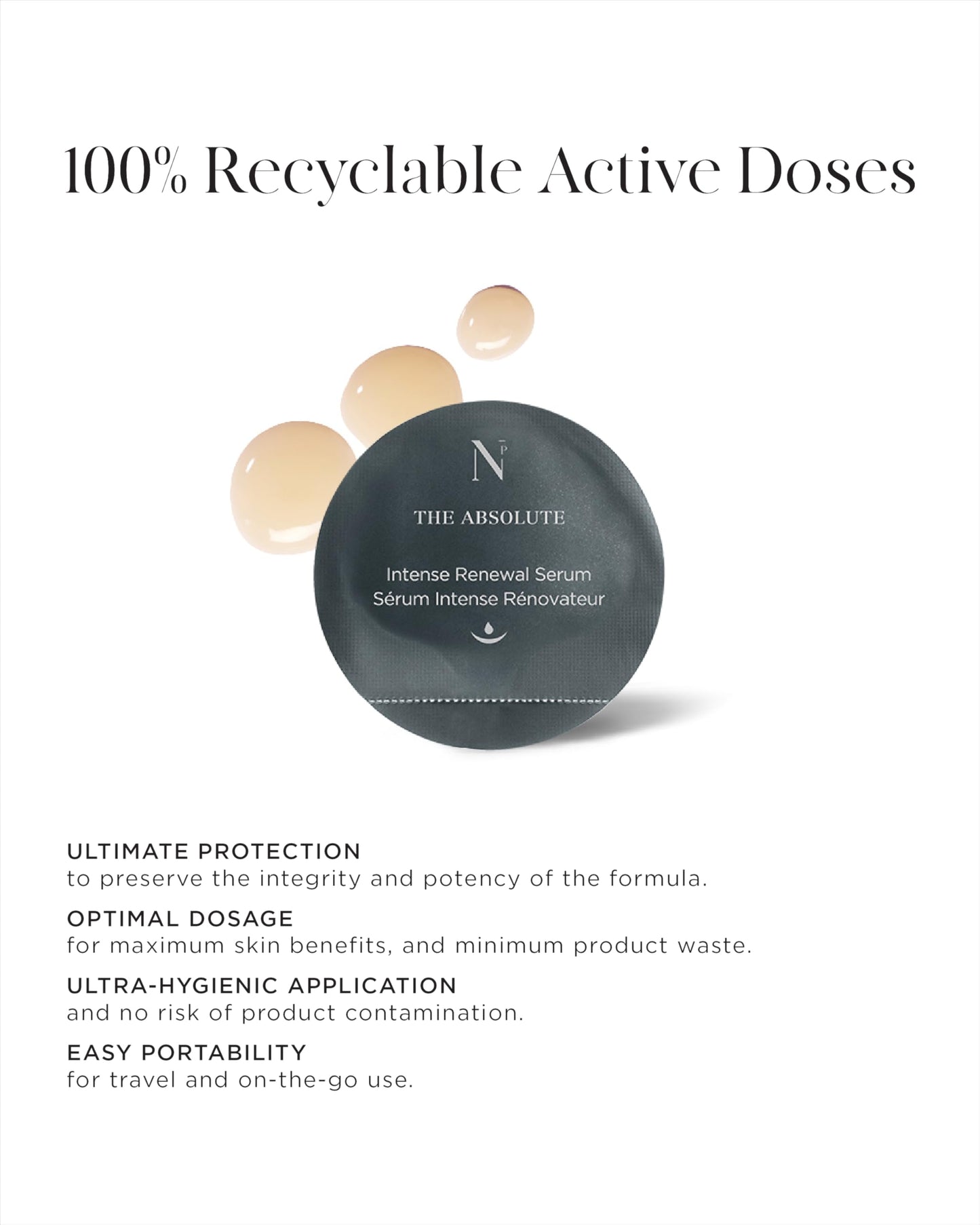 Noble Panacea, The Absolute Intense Renewal Serum, 30 Dose