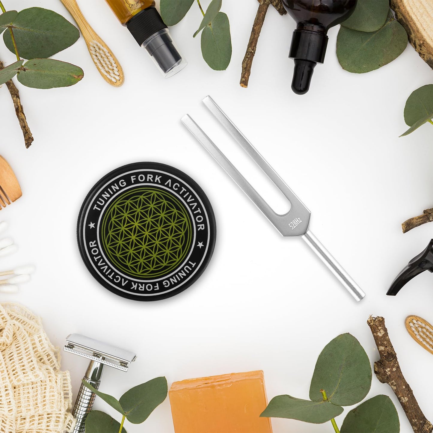 GOGHOST Tuning Fork Activator, Creates Minimal Noise and a Sustained Tone, Rubber Tuning Fork Activator