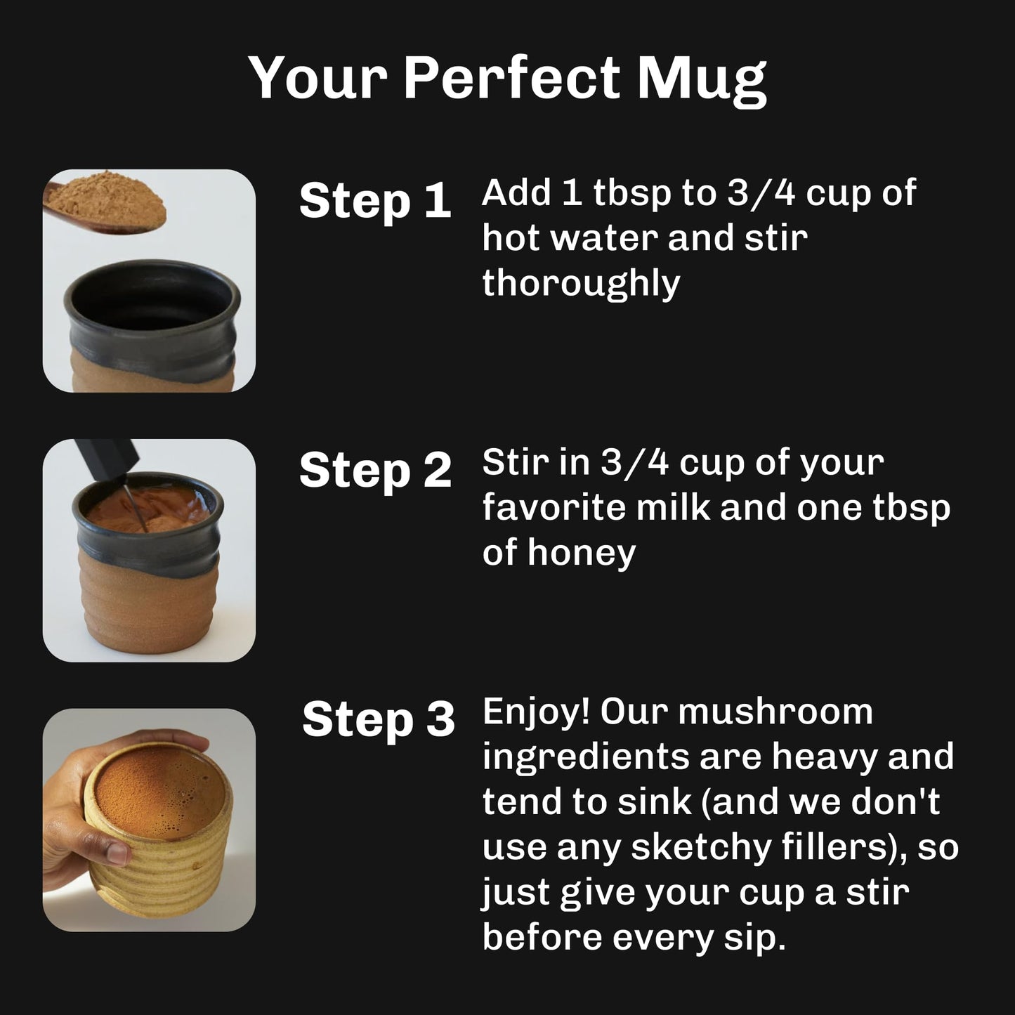 MUDWTR Original Mushroom Coffee Alternative | 2,240mg USA Grown & Adaptogenic Mushrooms | USDA Organic | Lion's Mane, Cordyceps, Chaga & Reishi | Energy, Focus & Immunity Support | 30 Servings