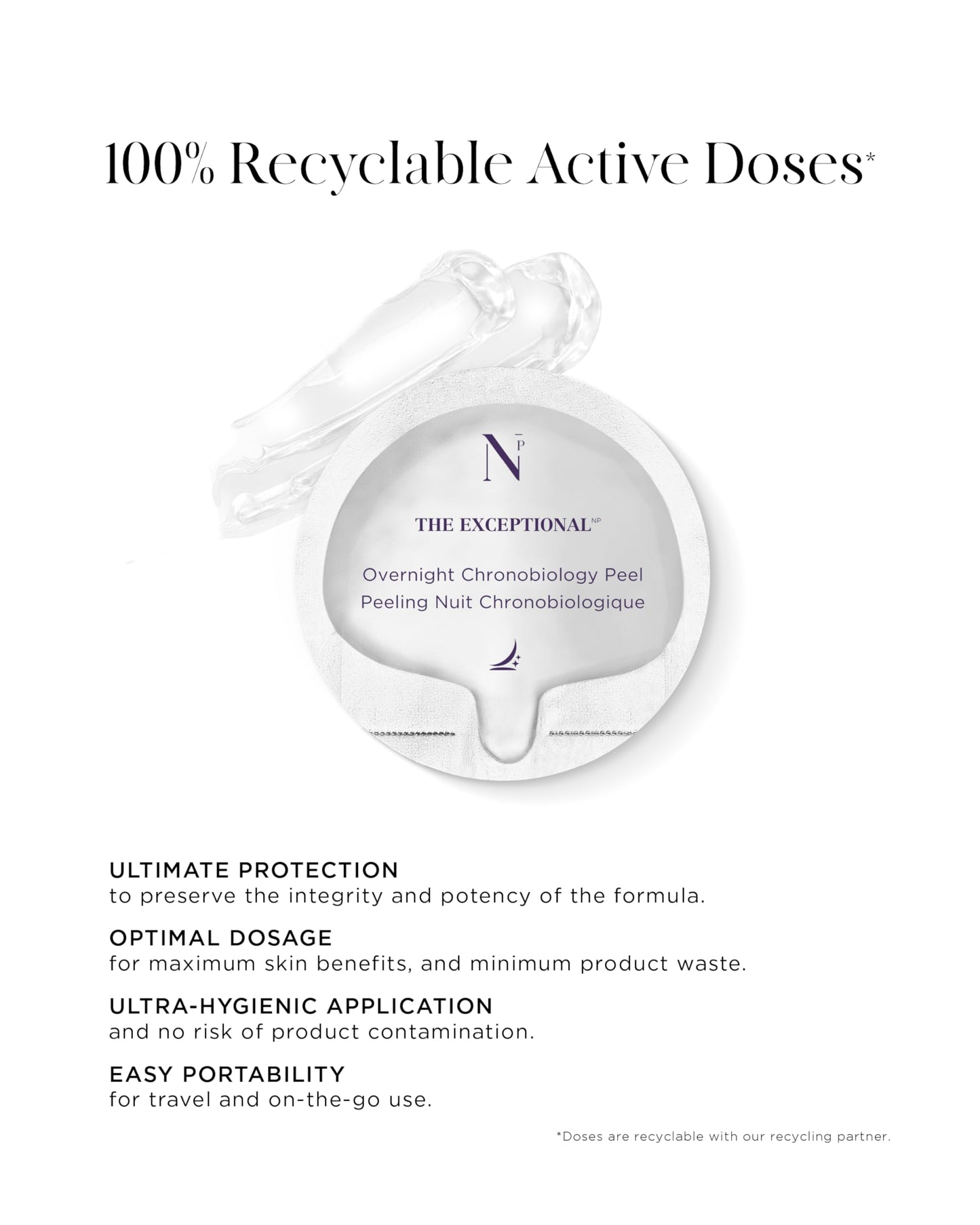 Noble Panacea, The Overnight Chronobiology Peel 8 Doses, Luxury Skincare Chemical Peel for Face, Anti Aging Hyperpigmentation Treatment with AHA, BHA, Centella Asiatica