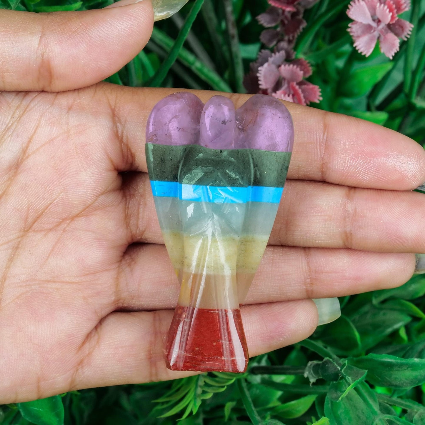 PYOR 7 Chakra Tree of Life, House Warming Gifts New Home, Birthday Gifts for Women, Money Tree, Home Office Decor, Office Desk Accessories, Crystals and Healing Stones, Healing Crystals Angel