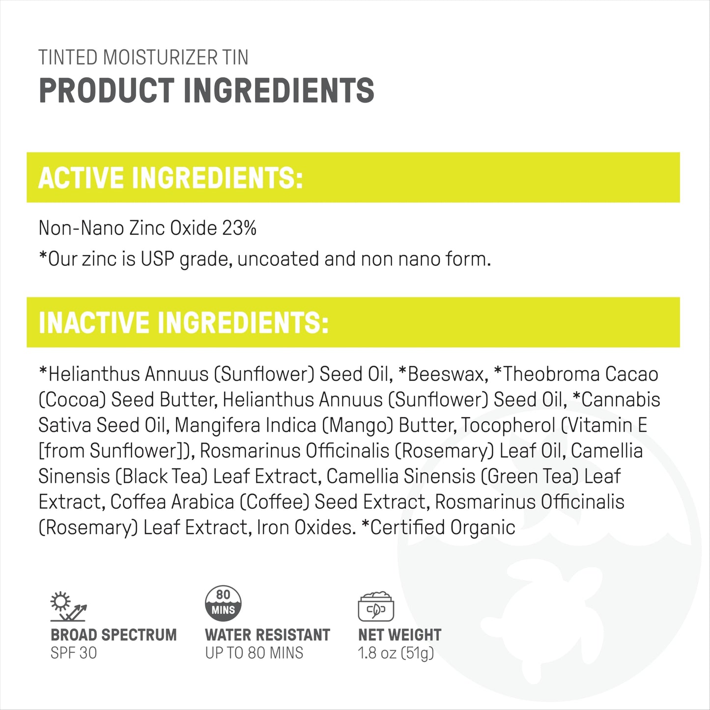 Raw Element Ultra-Moisturizing Tinted Face Cream, Non Toxic Mineral Face Sunscreen, Daily Tinted Moisturizer, Non-Nano Zinc Oxide, Reef Friendly, All Ages, SPF 30, 1.8 oz, Lava, Pack of 1